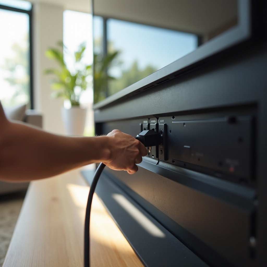 how to connect cable to a smart tv
