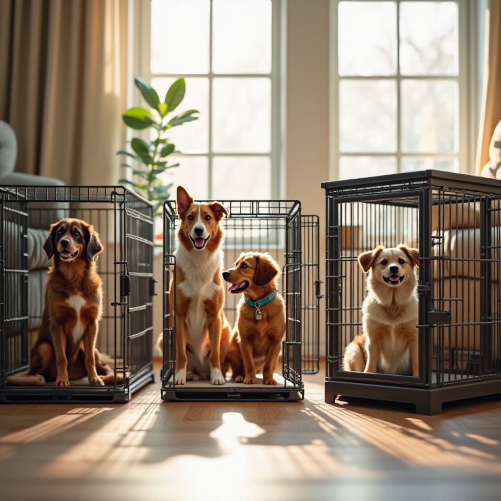 how big should dog crate be