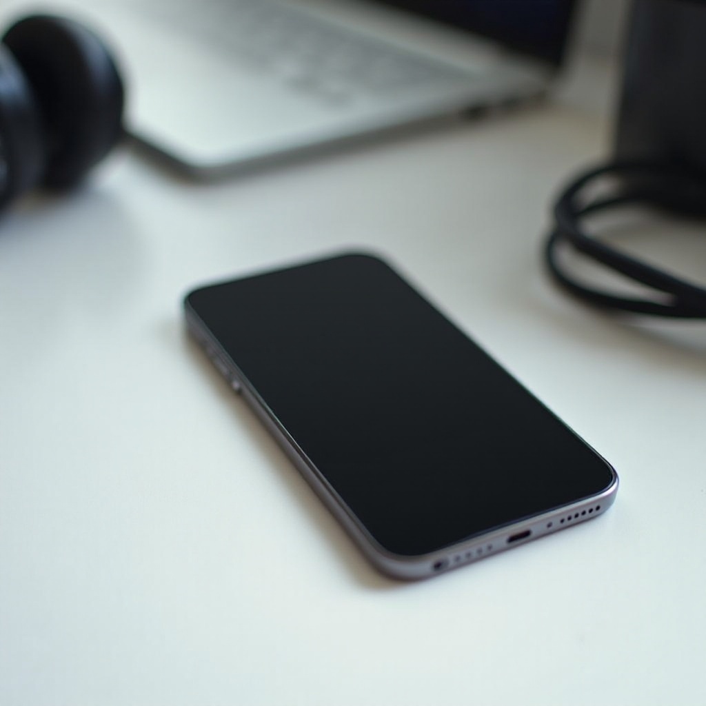 la cámara del iPhone muestra una pantalla negra