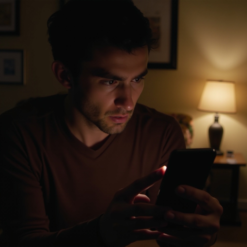 pourquoi mon écran de téléphone devient-il noir au hasard