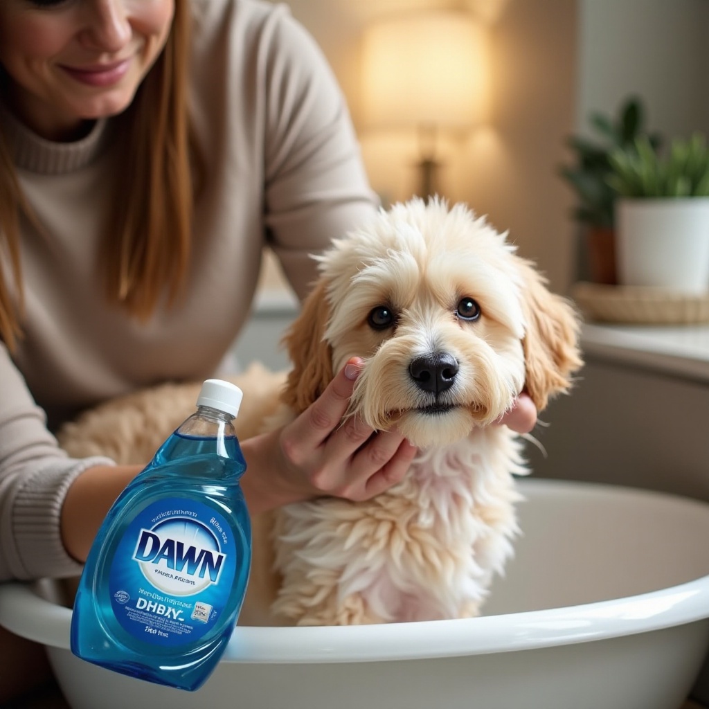 puis-je utiliser du savon à vaisselle Dawn pour laver mon chien