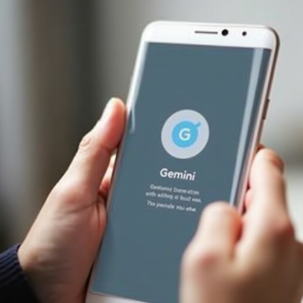 comment supprimer gemini sur mon téléphone samsung android
