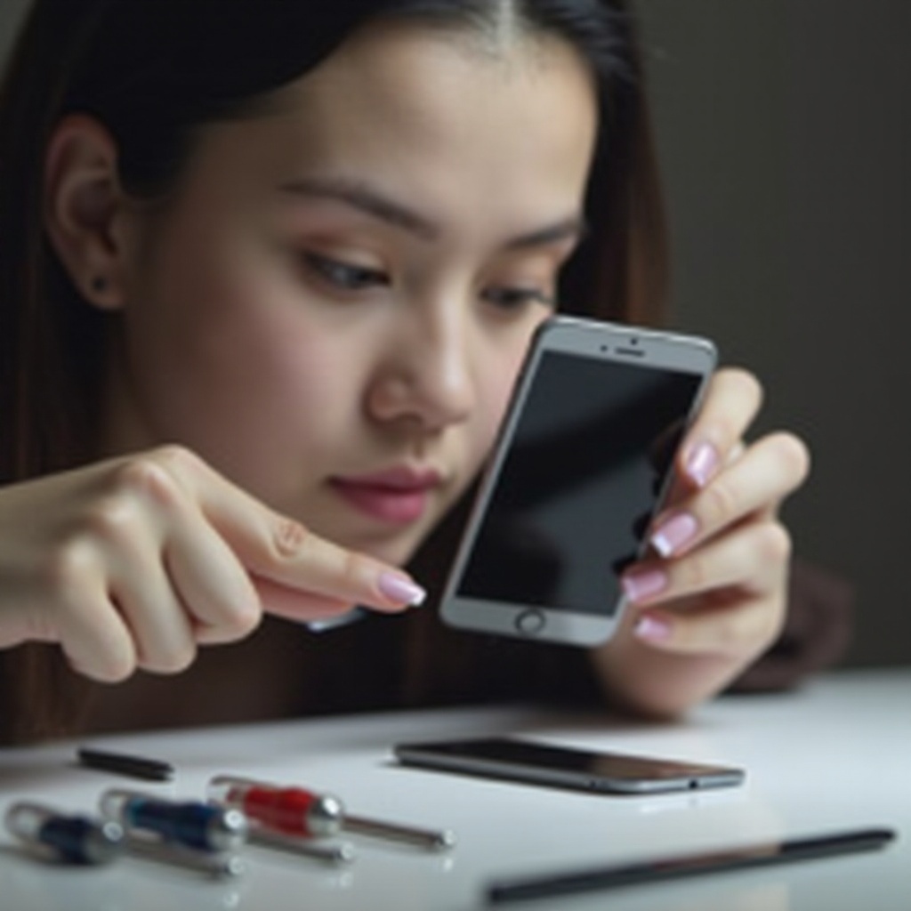 le côté gauche de l'écran de l'iphone ne fonctionne pas