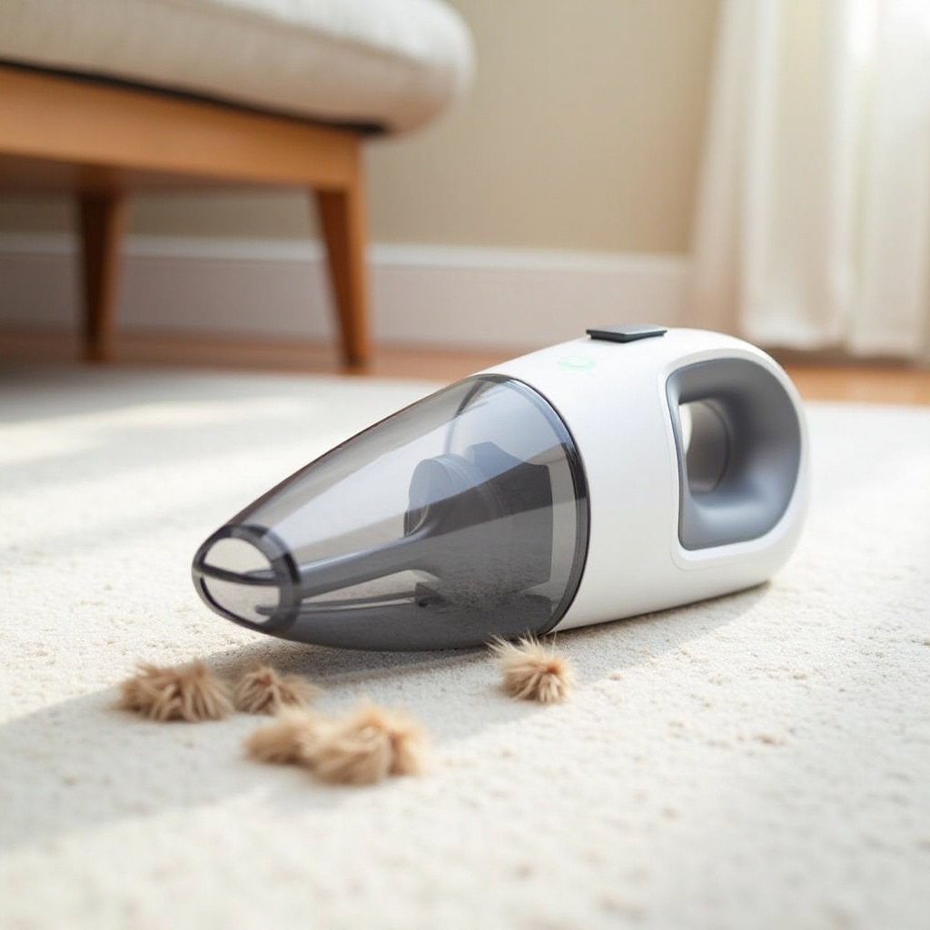 aspirador portátil para pelos de animais