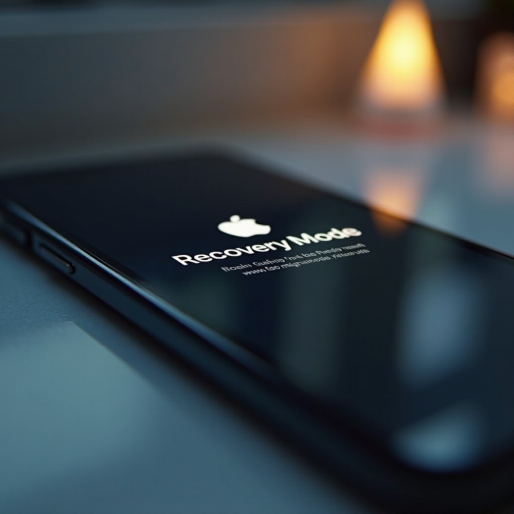 iPhone preso no modo de recuperação não restaura