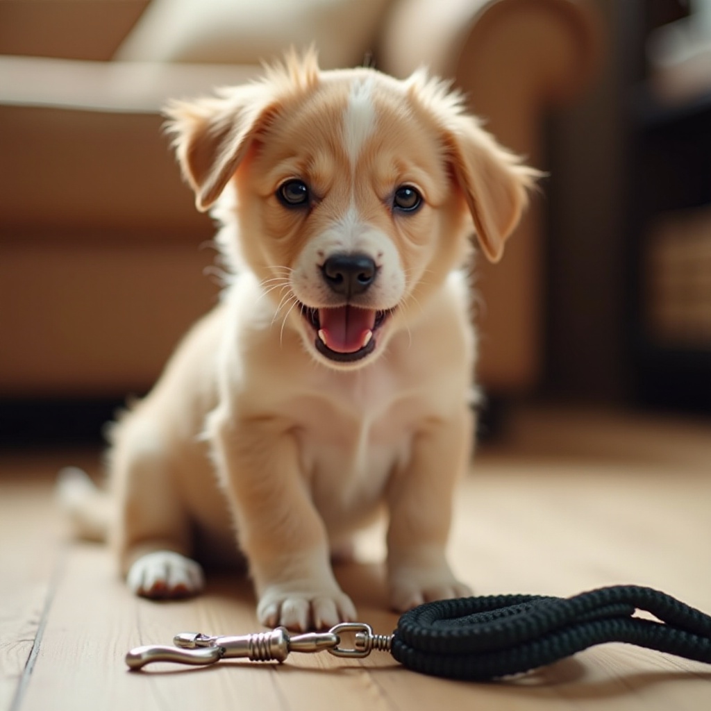 quando iniziare ad addestrare il cucciolo al guinzaglio