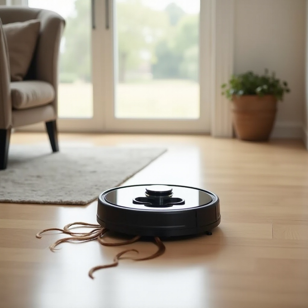 meilleur aspirateur robot pour cheveux longs
