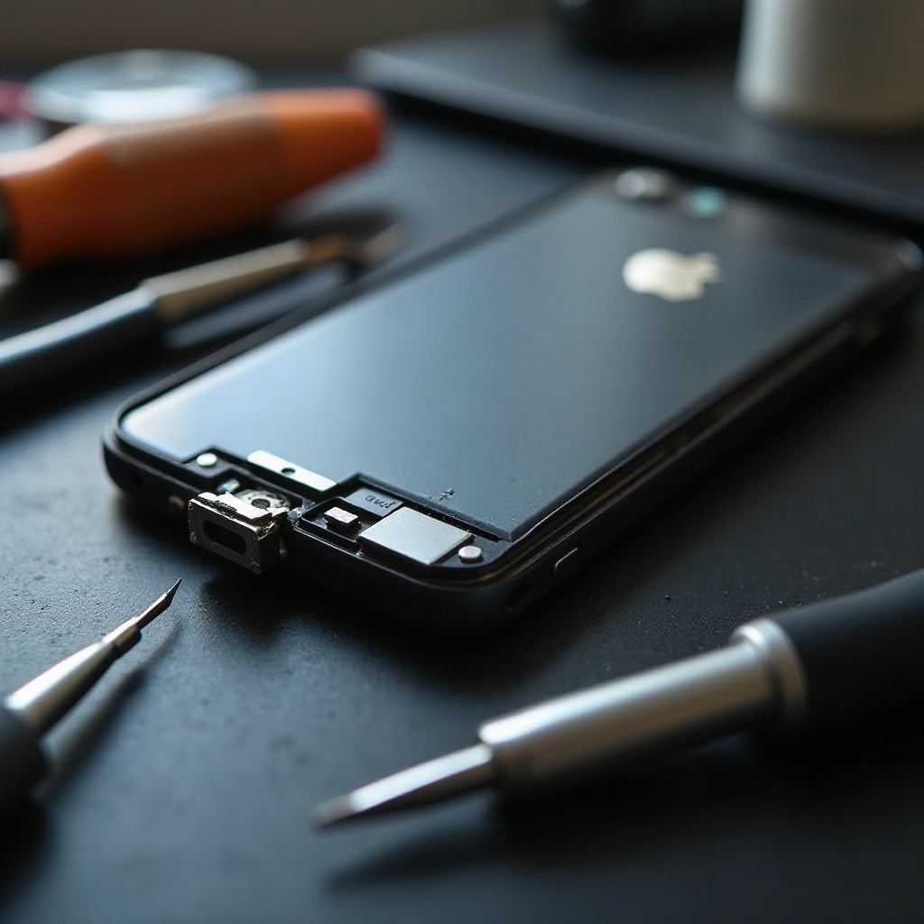 como consertar uma bateria de iPhone morta