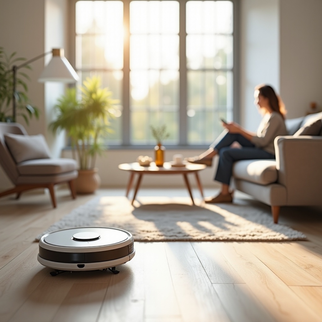 robot aspirateur battant