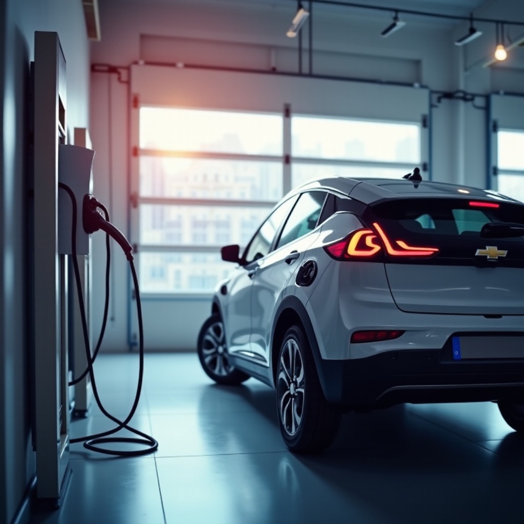 cuánto tiempo se tarda en cargar un chevy bolt