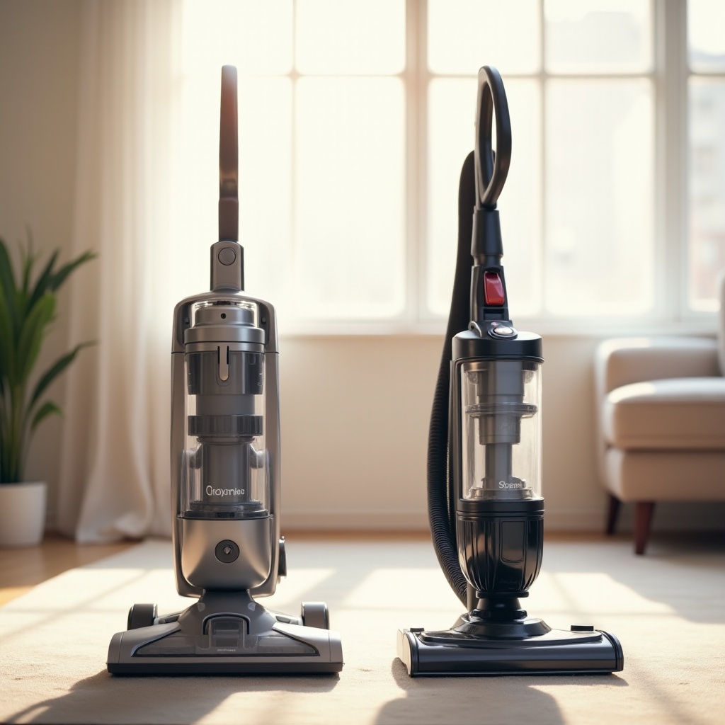 Staubsauger mit Beutel vs beutelloser Staubsauger
