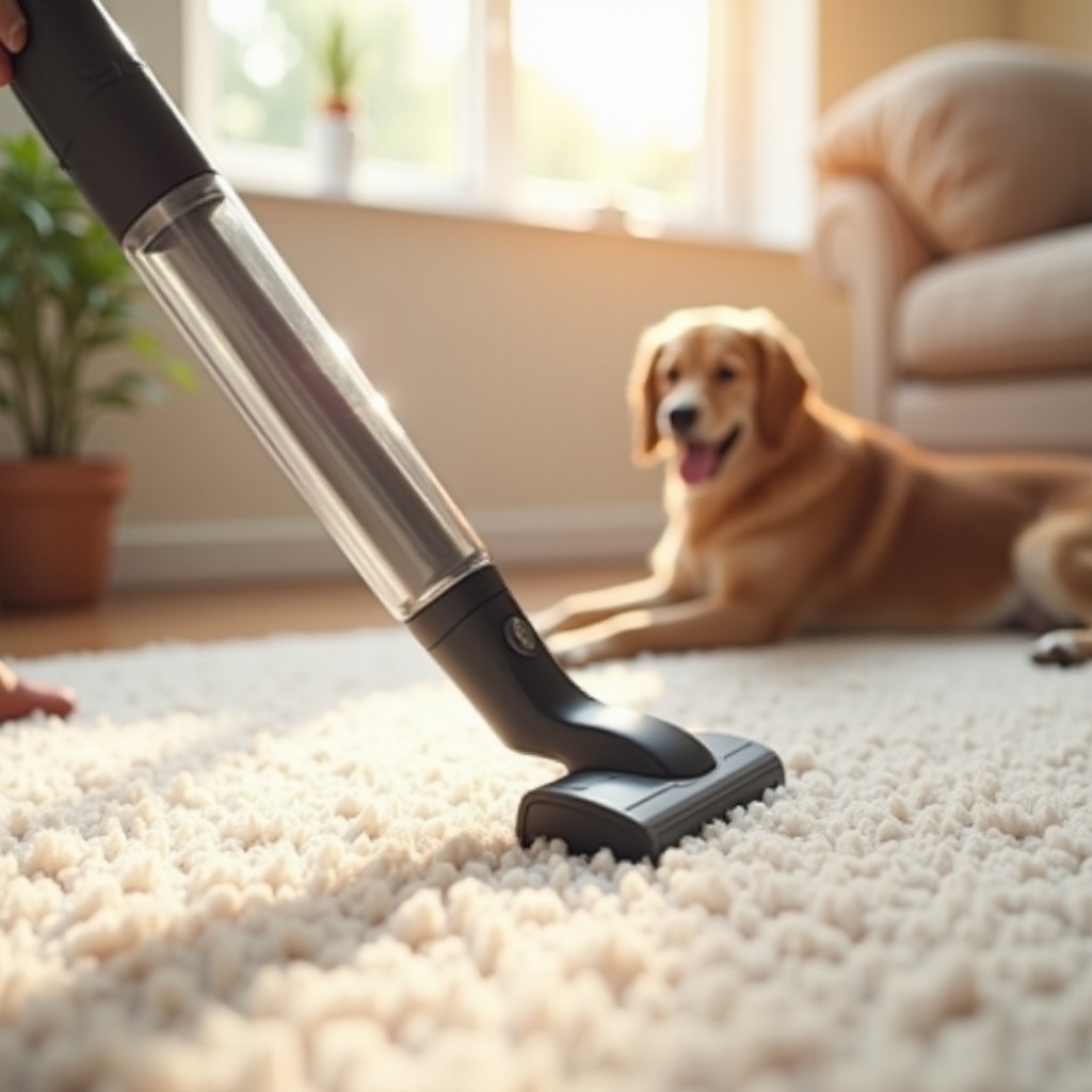 tragbarer Tierhaarsauger