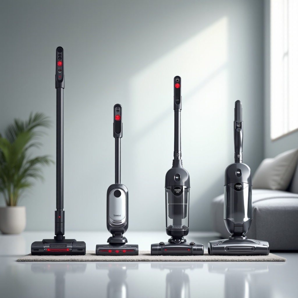 comparaison d'aspirateurs sans fil tineco
