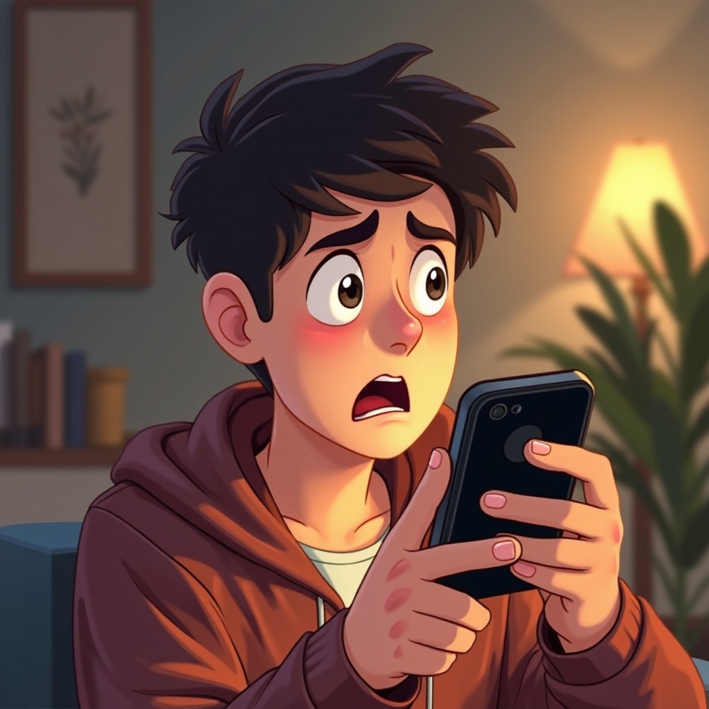 iPhone-camera toont zwart scherm