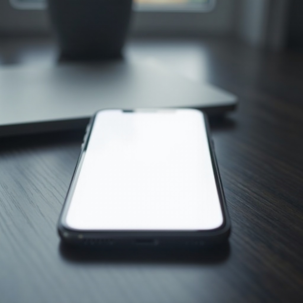 iPhone-Bildschirm flackert weiß