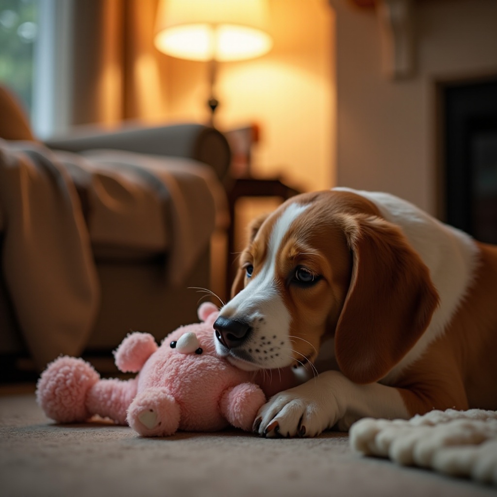 speelgoed voor rouwende honden