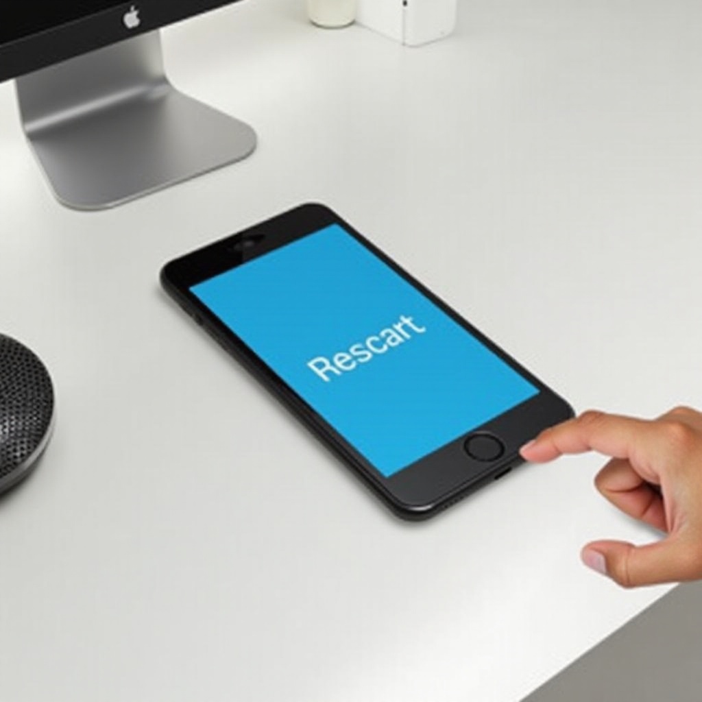 cómo reiniciar el teléfono blu