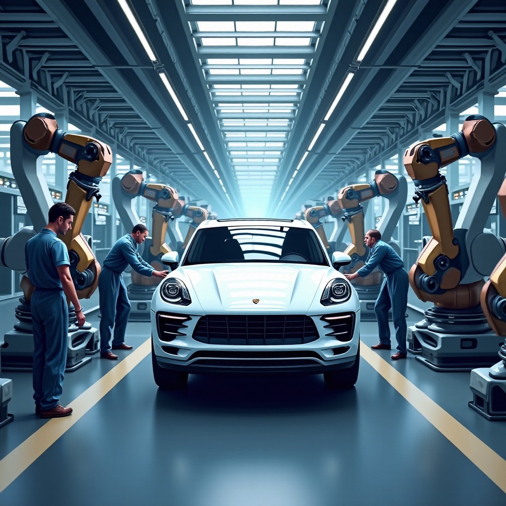 onde é feito o Porsche Macan