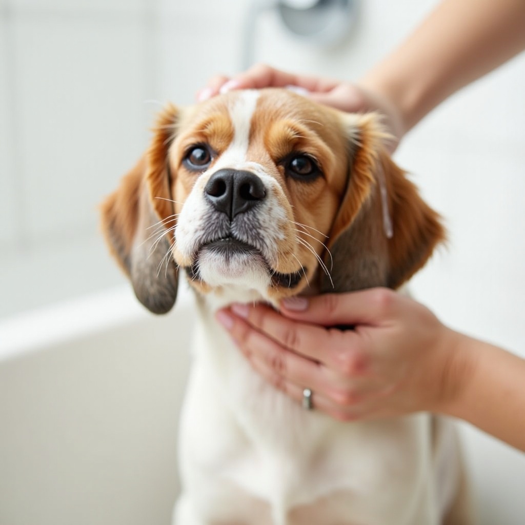você pode usar shampoo anticaspa em cães