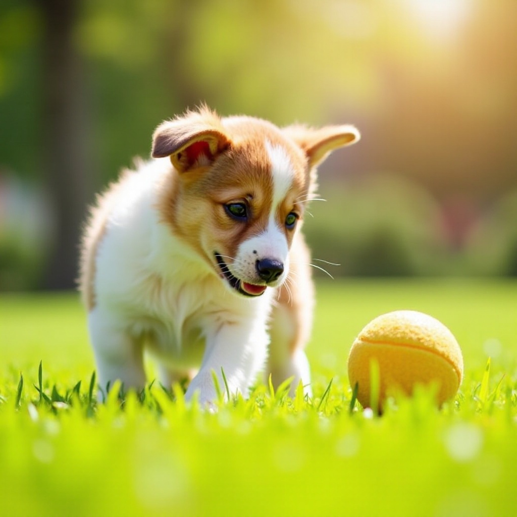 comment apprendre à un chiot à rapporter une balle