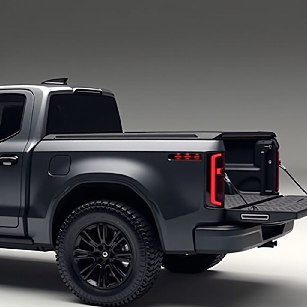 rivian r1t truck bed dimensions