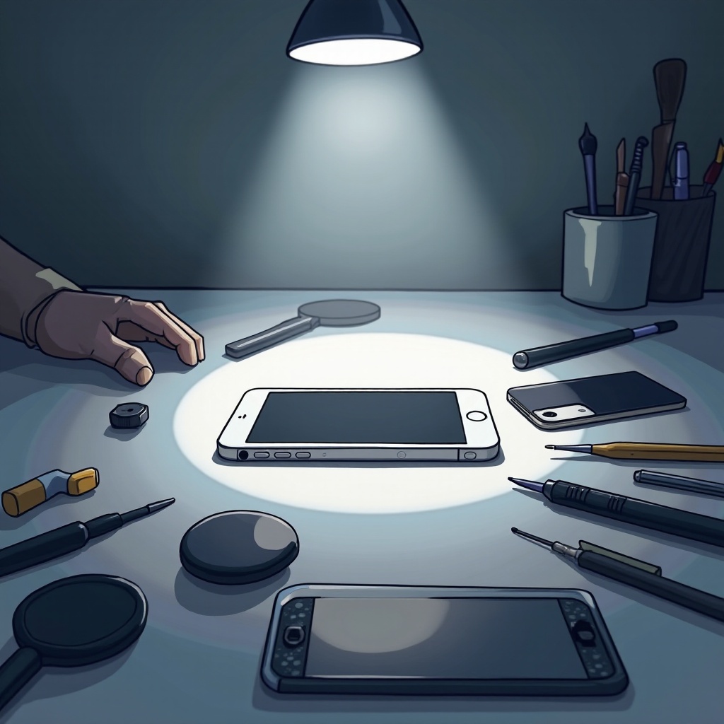 como desmontar um iPhone