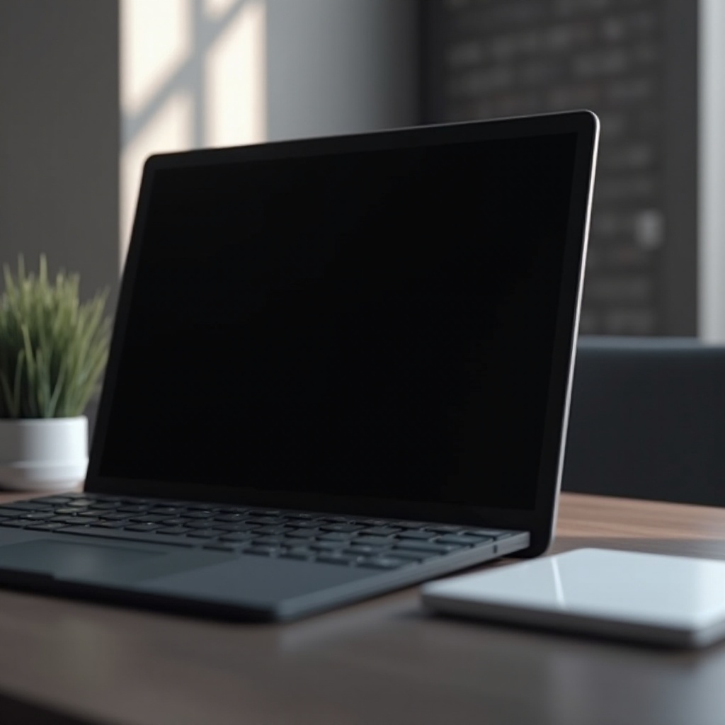 l'écran du Surface Pro est noir