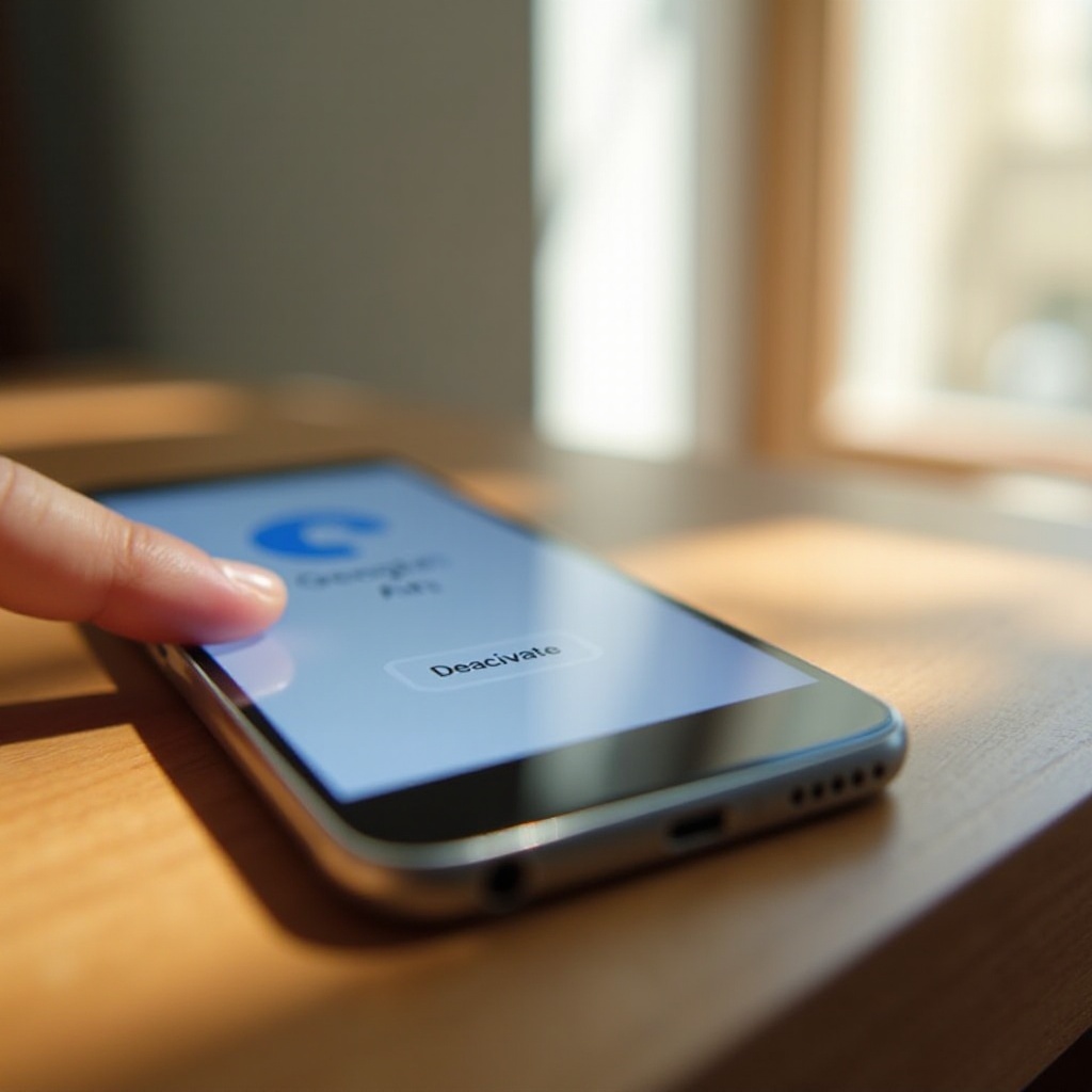 cómo desactivo Google Fi en un teléfono antiguo