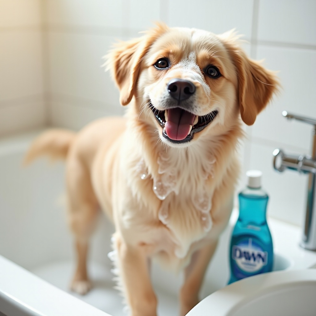 puis-je utiliser du savon à vaisselle Dawn pour laver mon chien