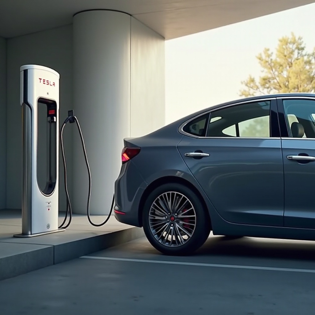 Ioniq 5 Tesla -pikalatausadapteri