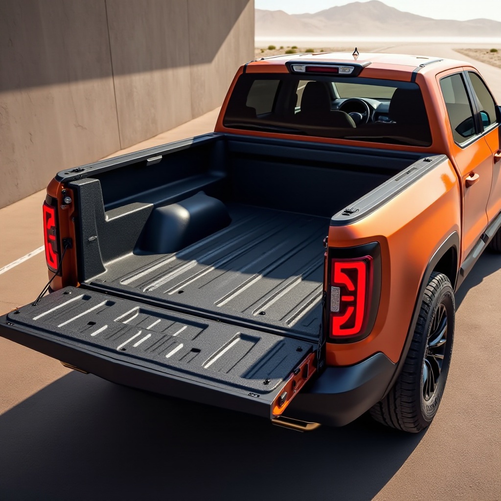 dimensioni del cassone del camion Rivian R1T