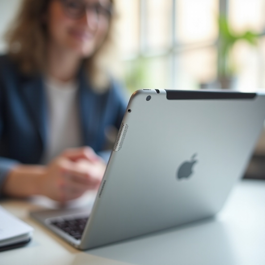 waar zit de microfoon op de iPad Air