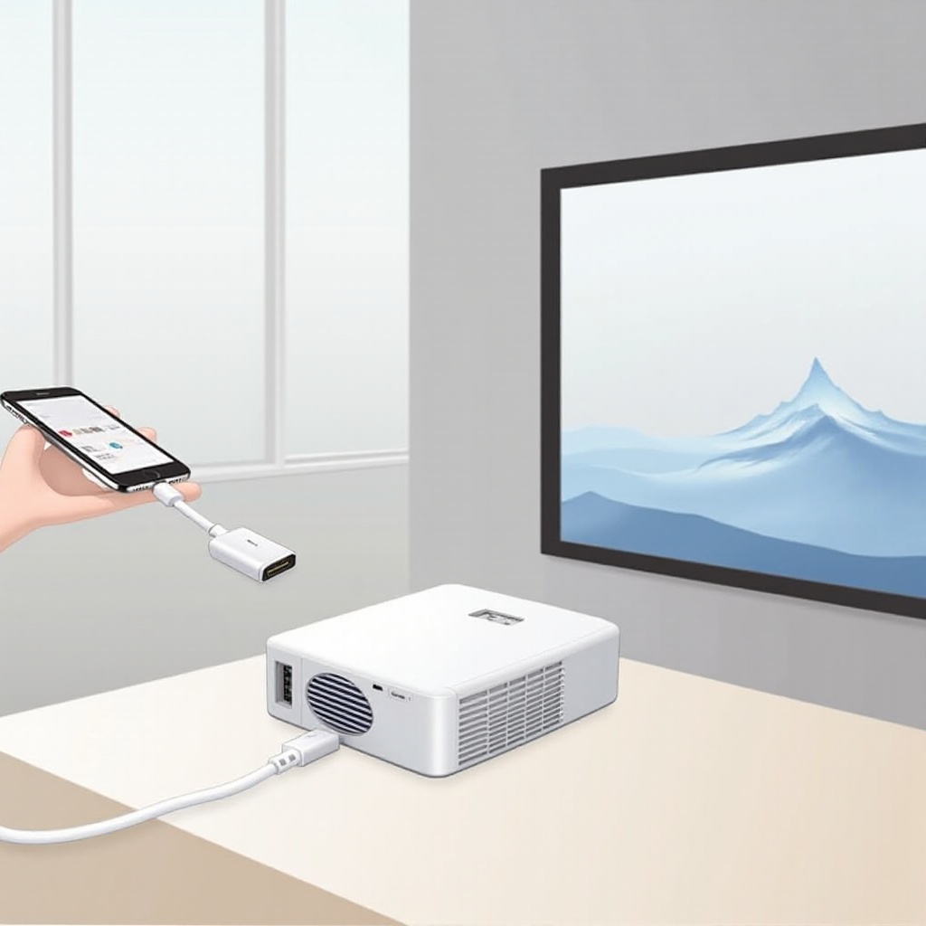 come collegare uno smartphone a un proiettore