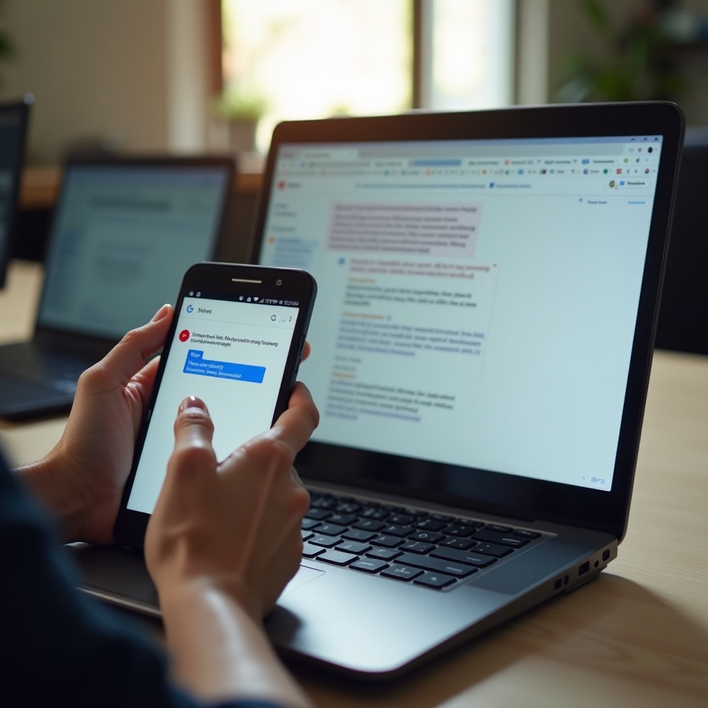 ¿la aplicación de mensajes de Chromebook no funciona en los teléfonos Samsung?