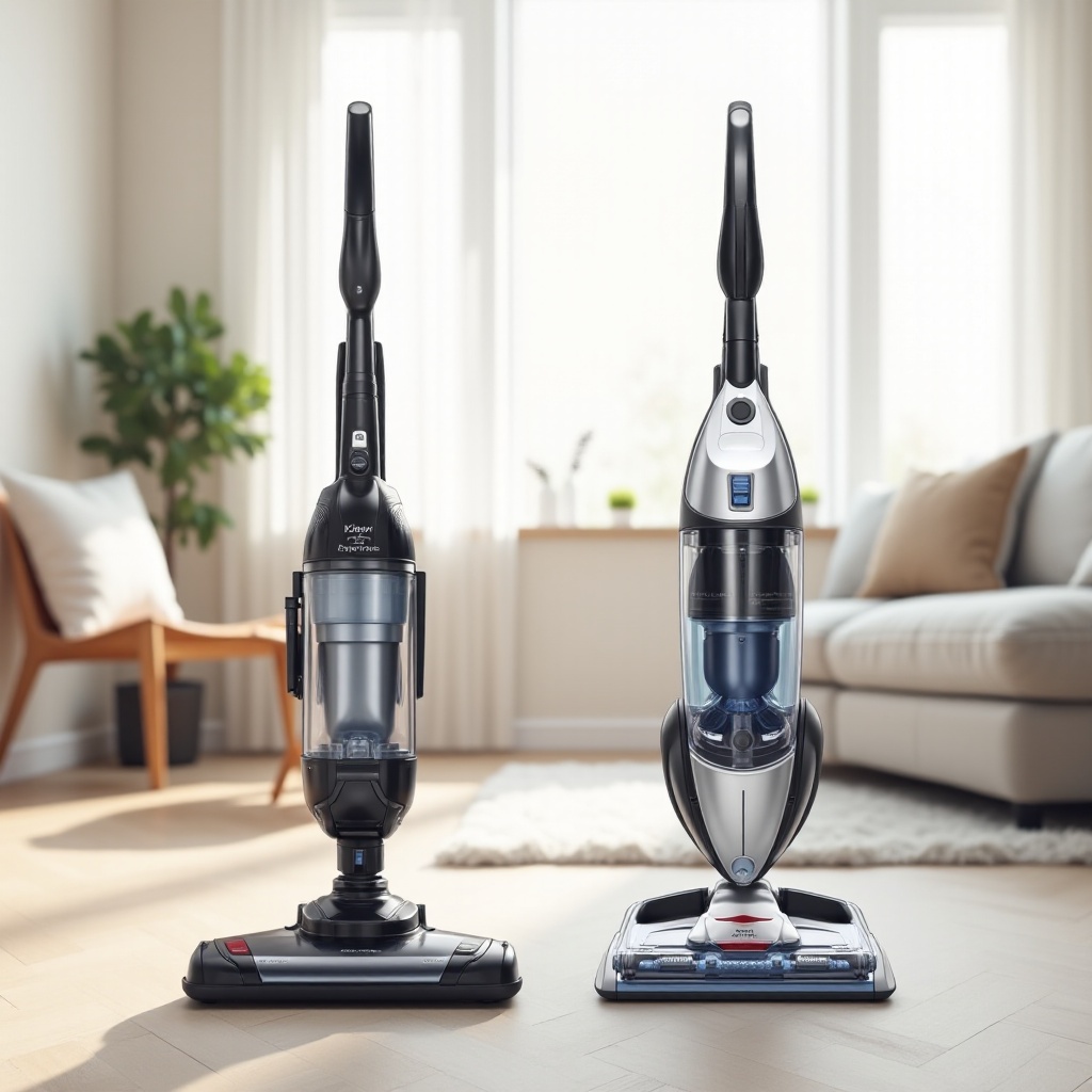 Staubsauger mit Beutel vs beutelloser Staubsauger