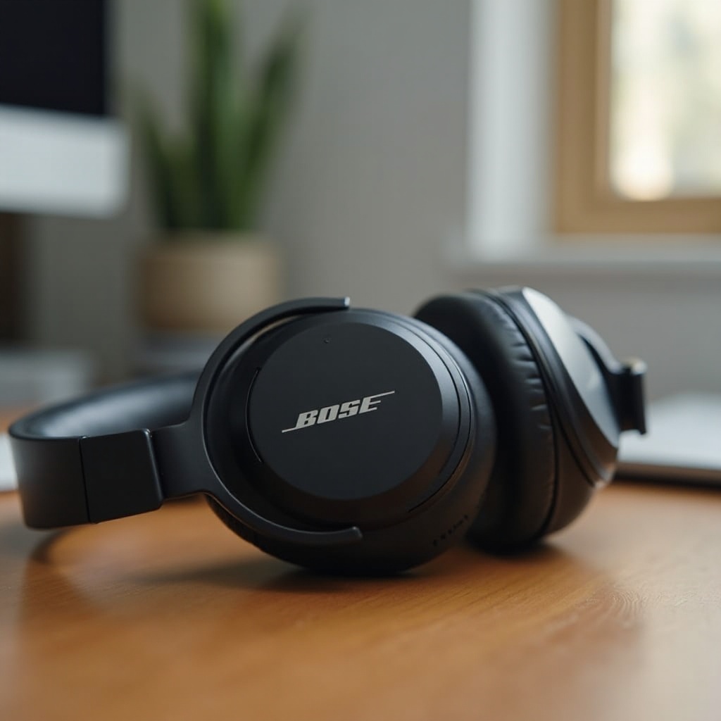 os fones de ouvido Bose com cancelamento de ruído não estão funcionando