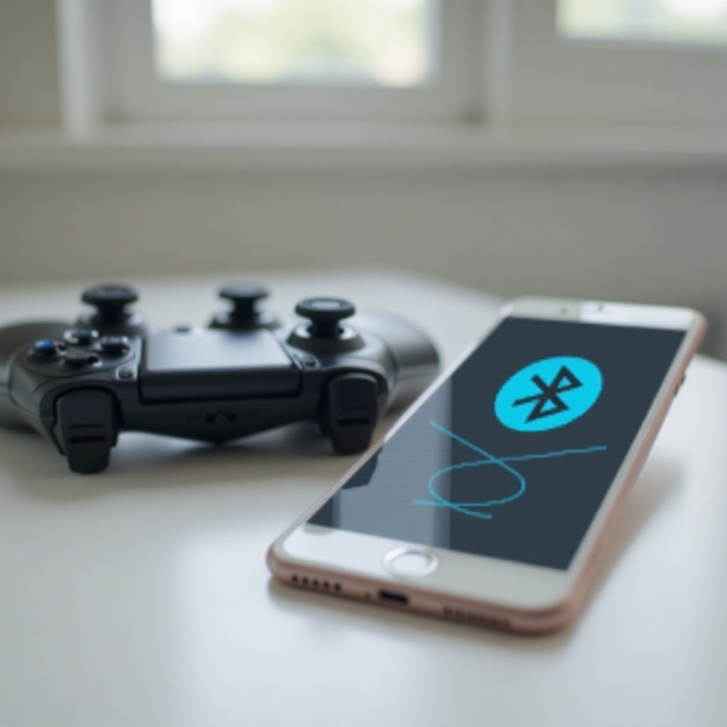 como conecto um controle PS5 ao meu telefone