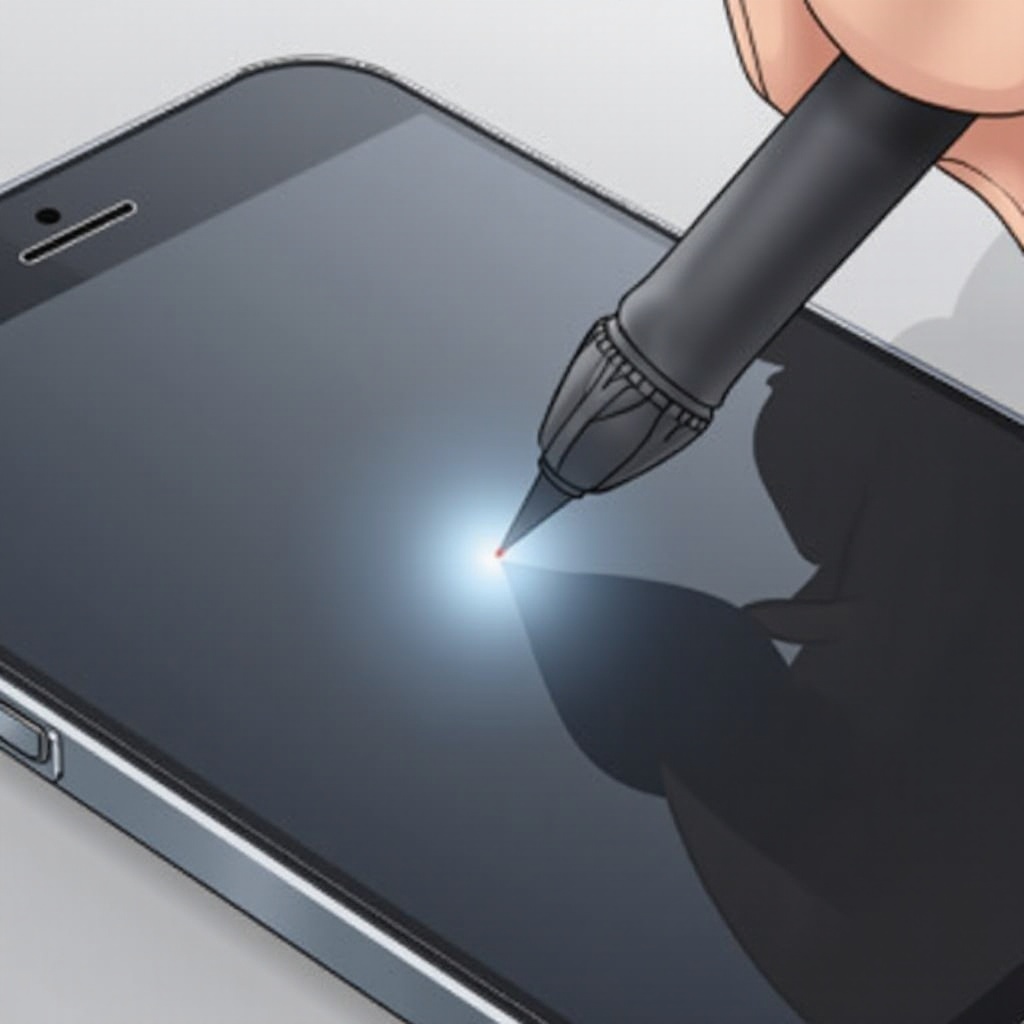 a luz de fundo não funciona no iPhone