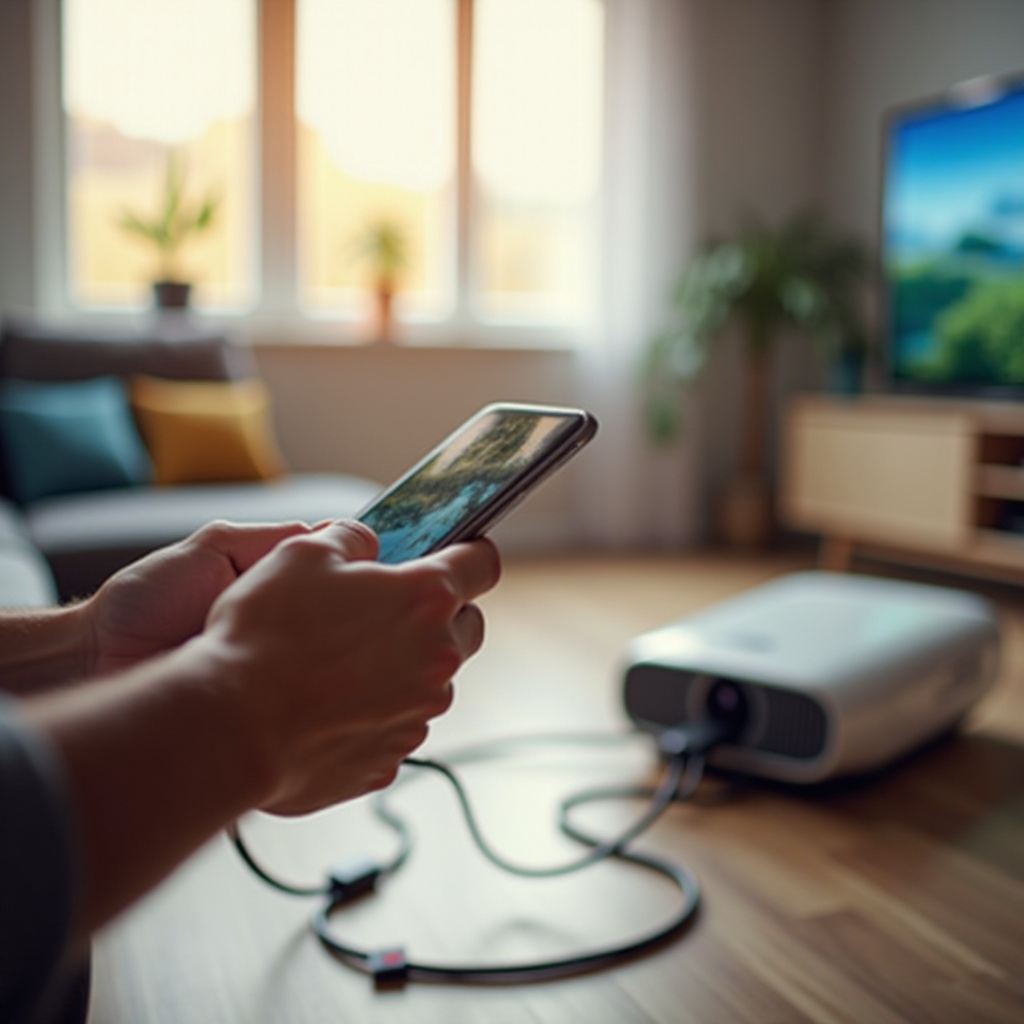 come collegare uno smartphone a un proiettore