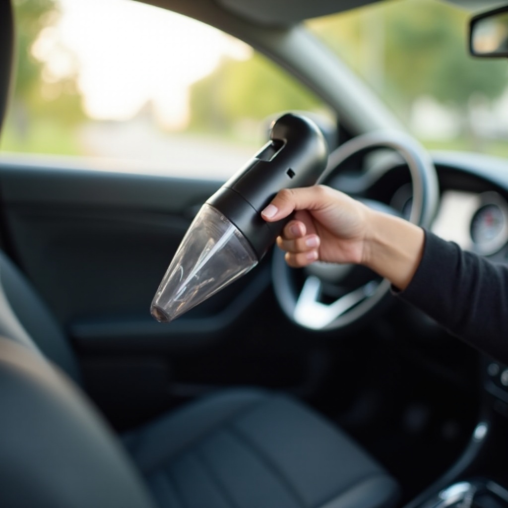 aspiradora de coche más pequeña