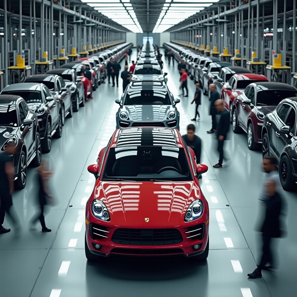 onde é feito o Porsche Macan