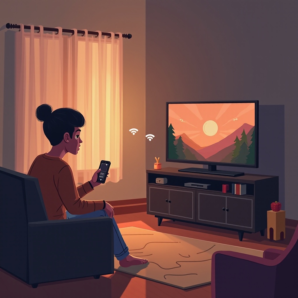 el televisor Vizio no aparece en el cast