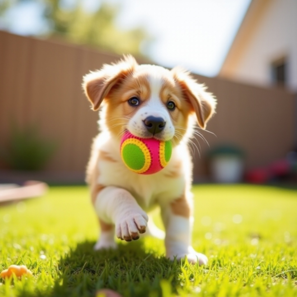 how to teach a puppy to fetch a ball