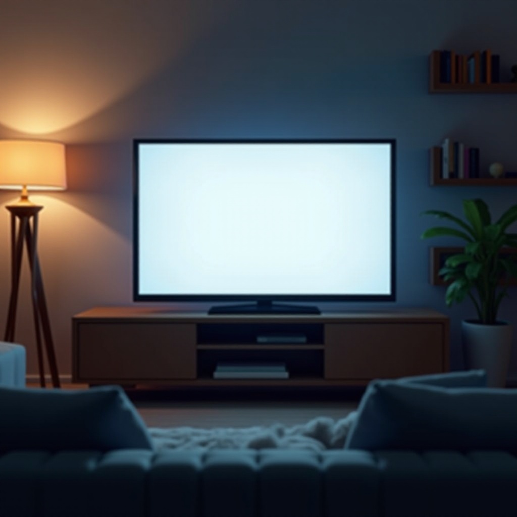 Insignia-televisiossa on ääni, mutta ei kuvaa