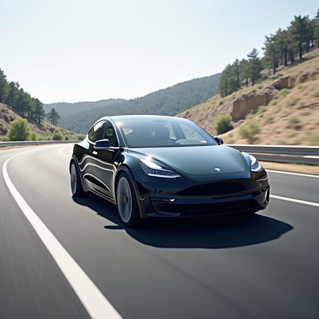 model y prestaties track-modus