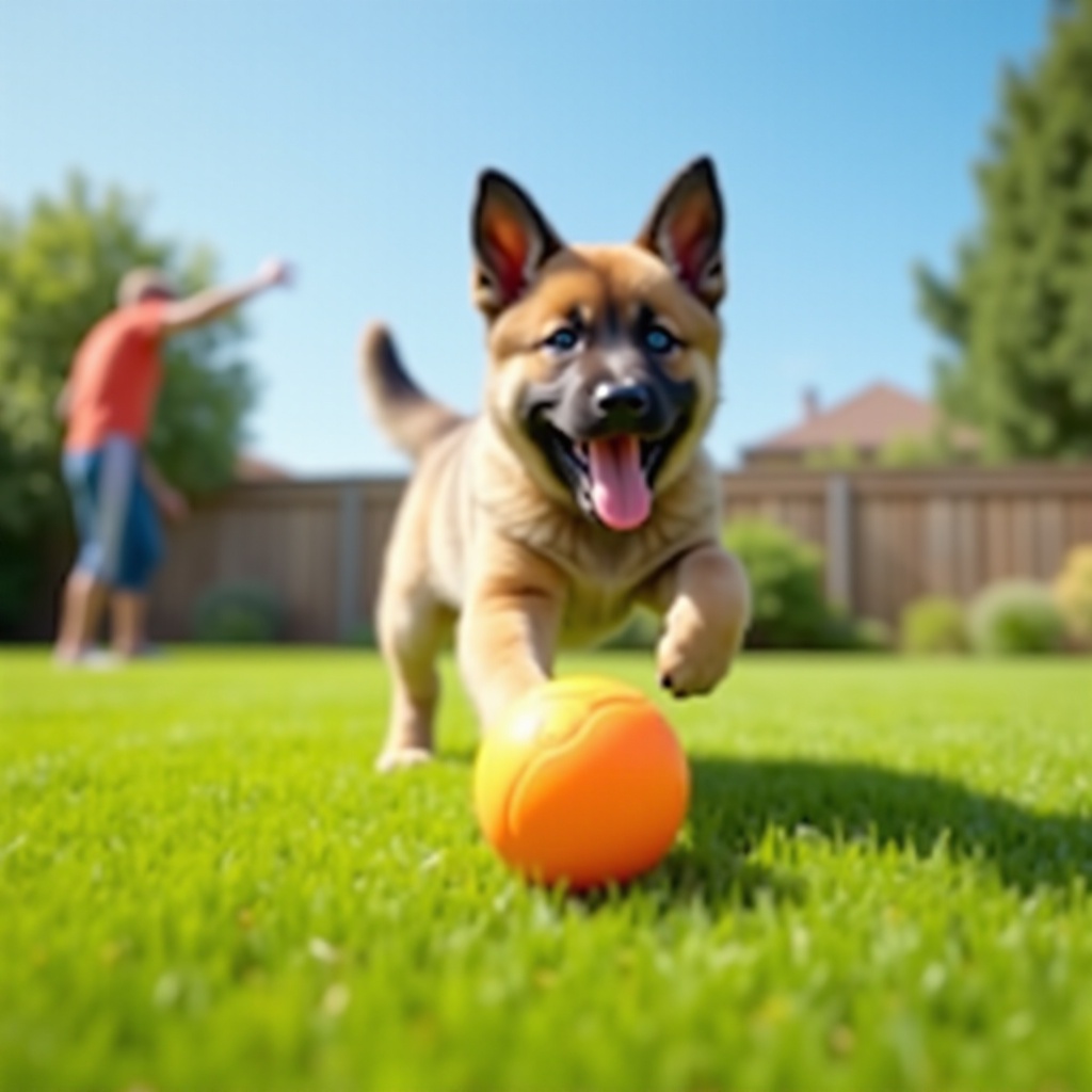 comment apprendre à un chiot à rapporter une balle