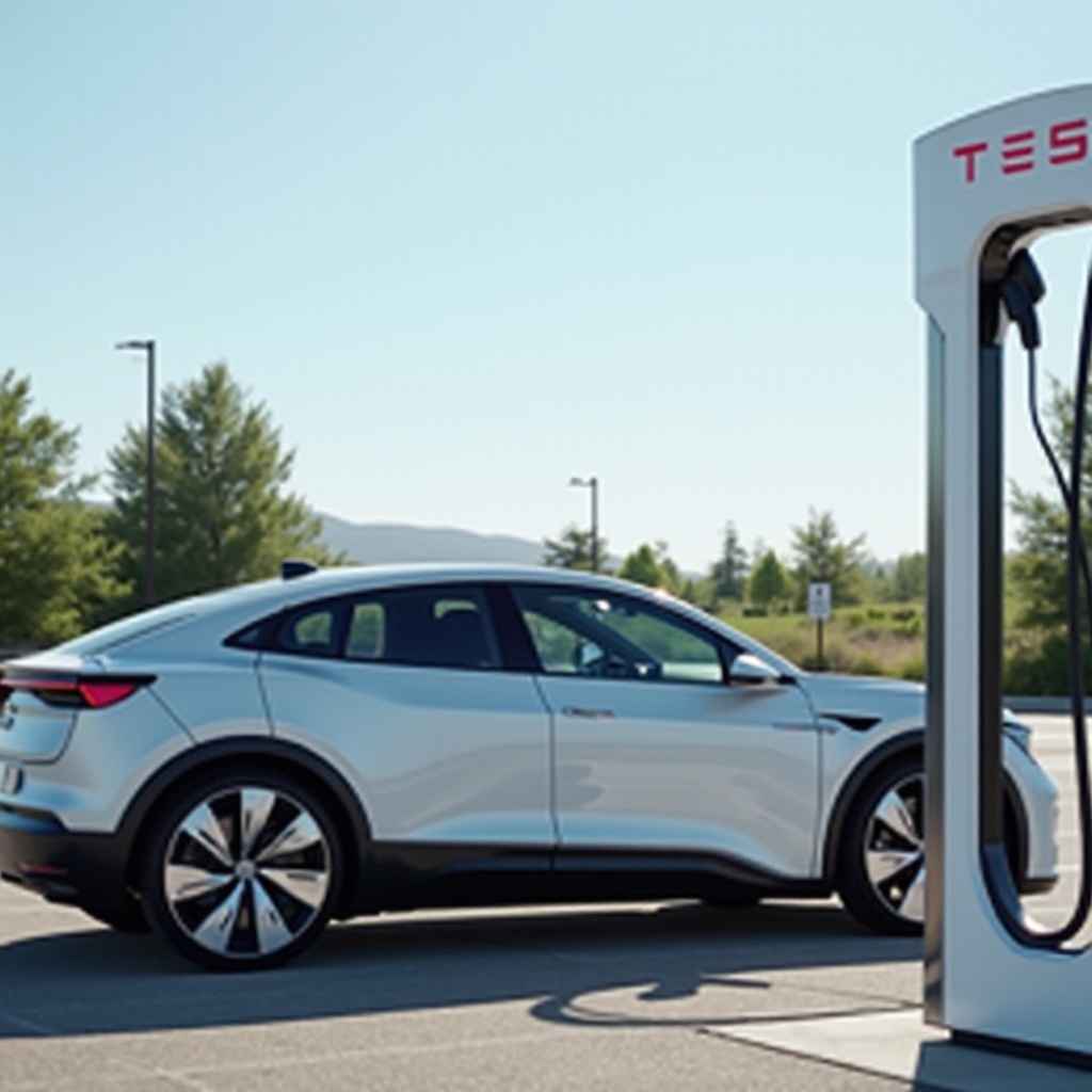carregar o id4 no supercarregador da Tesla