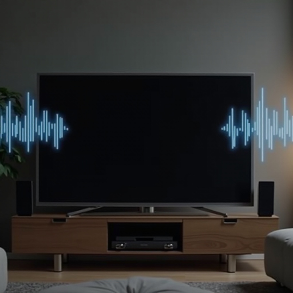 la télévision Insignia a du son mais pas d'image