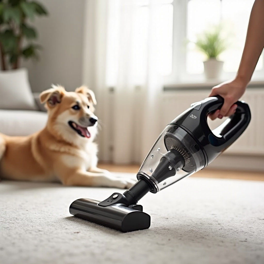 kannettava lemmikkien karvojen imuri