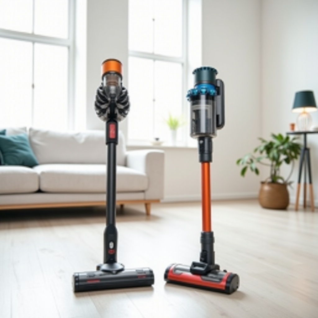 comparaison d'aspirateurs sans fil tineco